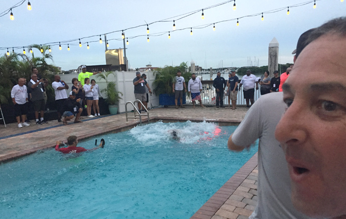 LunkerCon 2018 Hula Bay - Belly Flop Contest